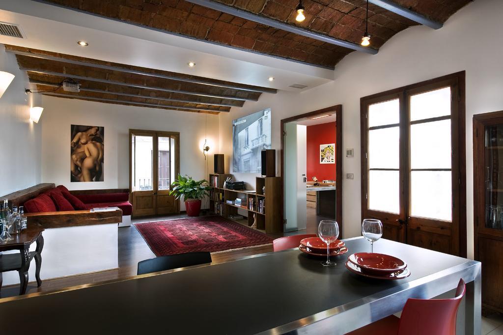 Vidre Home - Plaza Real Barcelona Rom bilde